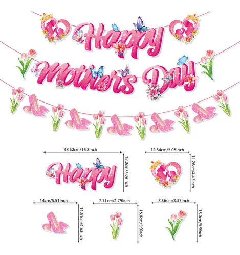 Decoraciones De La Fiesta Del Día De La Madre Happy Madre