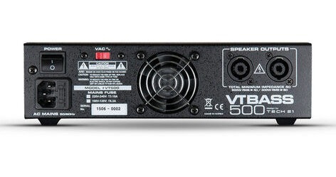 Imagen 4 de 4 de Amplificador Tech21 Vt Bass 500 Cabezal Para Bajo 500w