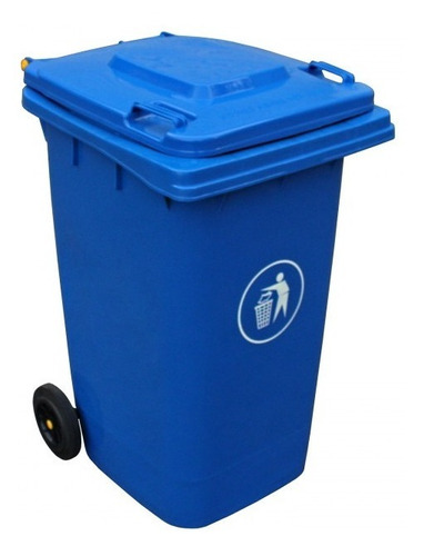 Contenedor Basura 360 Lts Azul