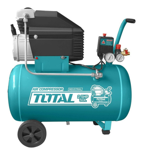 Compresor De Aire 50lts / 2.5 Hp / Total Tc125506