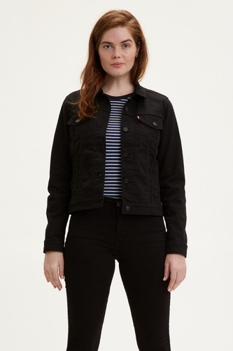 Campera Mujer Levi's Original Trucker Ultra Black