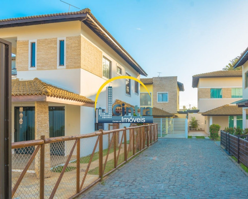 Vendo Casa Duplex Em Condomínio Fechado, 3/4 Com 1 Suíte, Mobiliada, Ótimo Acabamento, Com Piscina E Espaço Gourmet Com Churrasqueira, A 100 Metros Da Praia!!! - J1168 - 69374904