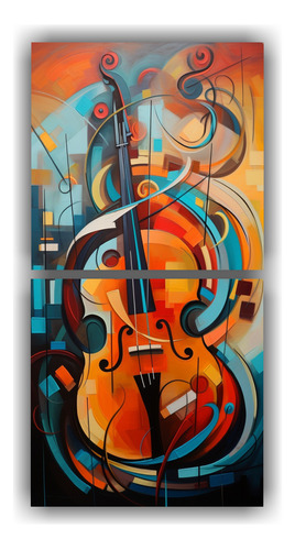 120x60cm Cuadros Abstractos Estilo Dalí Jazz Dormitorio Dec