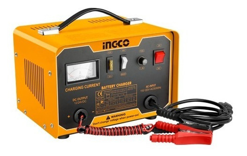 Cargador De Bateria 110v 60hz 12/24v 8.5a Ingco 