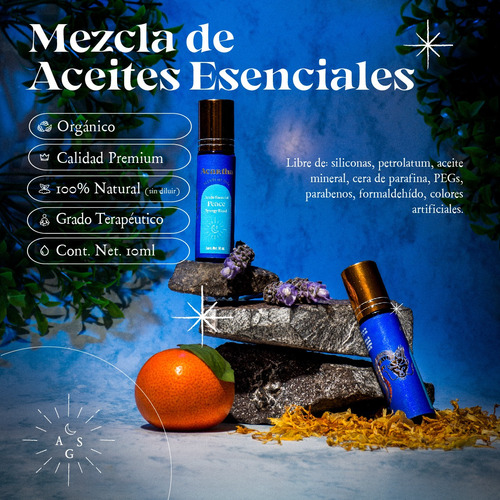 Mezcla De Aceites Esenciales Peace, 10 Ml Agartha