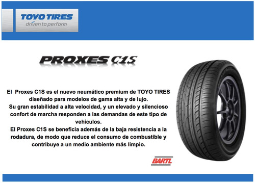 Cubierta 205/55 R16 Toyo Proxes C1s Colocada Balanceada