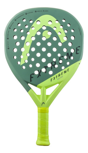 Pala De Padel Head Extreme Motion 360gr Color Verde lima