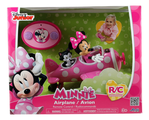 Jada Toys Minnie Mouse Avião R/c Veículo