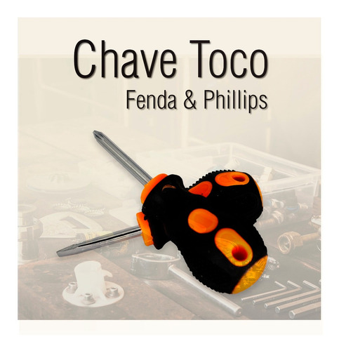 Imagem 6 de 7 de Kit Chaves Toco Fenda/philips 2pçs Uso Trabalho/domestico