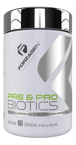 Forzagen Essentials Pre&probiotics 60 Caps | 10 Billones Ufc