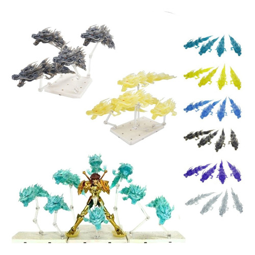 Tamashii Effect Efecto Poder 4 Dragones Verde Myth Cloth