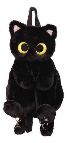 Lindo Animal De Peluche Gato Mochila Mochila Mochila De