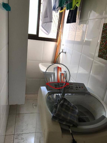 Apartamento De 1 Dormitórios Com Sacada Gourmet Na Guilhermina - Ap2244