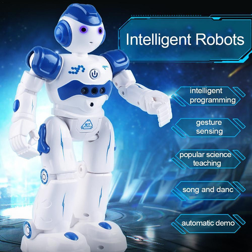 Controle Remoto G Rc Smart Robot Action Walk Dancing Gesture