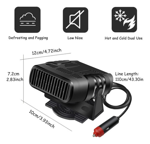 C Ventilador De Ar Condicionado Automotivo Turbo Para