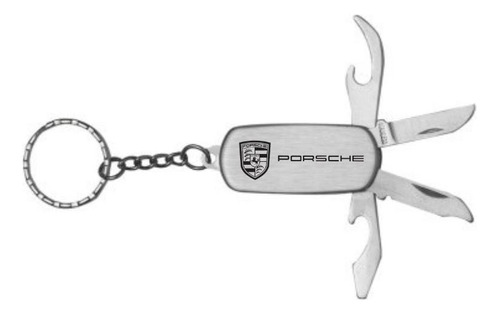 Chaveiro Canivete 4 Funções Porsche 911 Maycan 718 T
