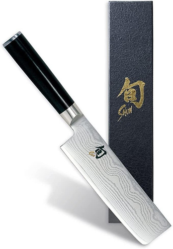 Shun Cutlery Classic 6.5  PuLG Cuchillo Nakiri; Cuchillo De