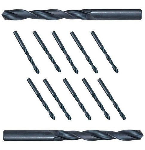 Jogo Com 12 Brocas Para Aço/metal Makita Hss 3.5mm A 6mm 