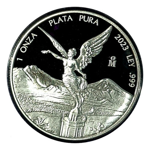 1 Onza De Plata Libertad 2023 Terminado Proof Ley .999 Unc