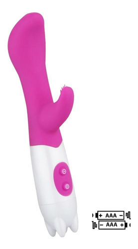 Consolador Vibrador Clitoris Estimula Punto G Pilas