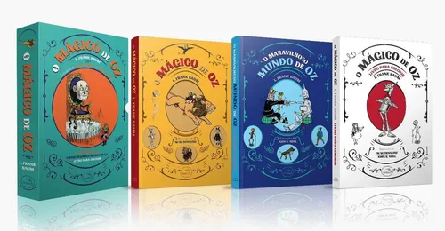Box - O Mágico De Oz - 3 Volumes - Acompanha 1 Pôster - Baum, L