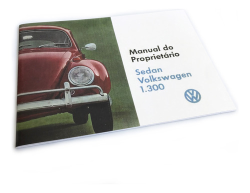 Manual Do Proprietário Vw Fusca 1969 + Adesivos