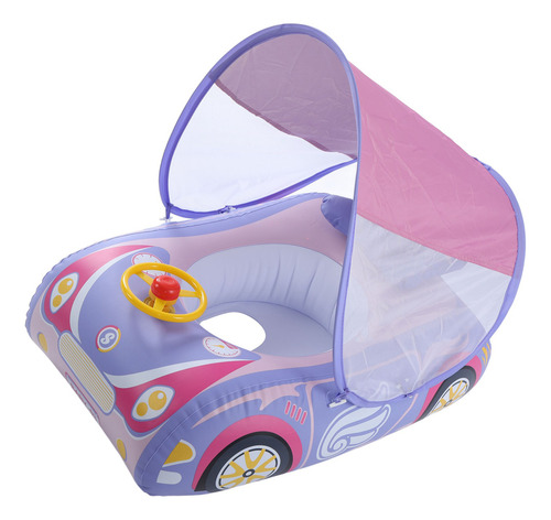 Flotador De Natación Inflable Para Bebés Con Forma De Coche,