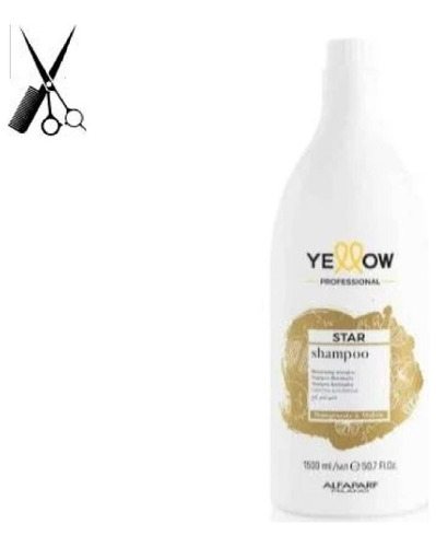 Shampoo Yellow Star 1500ml By Alfaparf Brillo