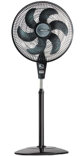 Ventilador Mallory Delfos Ts+ 40cm 6pás Preto Grafite