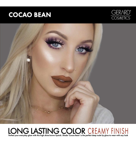 Color Your Smile Lighted Lip Gloss - Cocoa Bean By Gerard Co