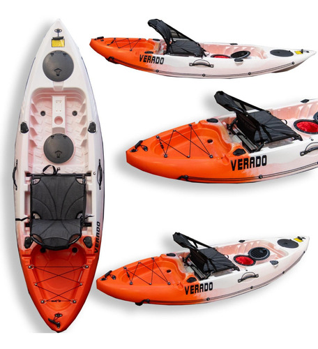 Kayak De Pesca Verado Tr 25 Silla Porta Caña Tambucho Nautic