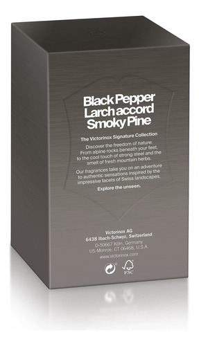 Perfume Victorinox Swiss Army Black Steel Edt 100 Ml Para Ho