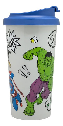 Mug Venti Licencias 380 Ml Avenger