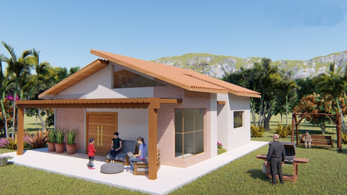 Imagem 1 de 6 de Planta De Casa 2 Quartos - Projeto Arquitetônico Completo