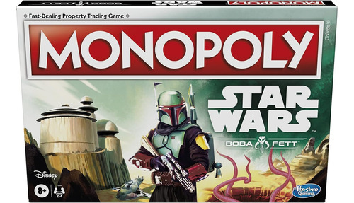 Juego De Mesa Monopoly Star Wars Boba Fett Edition