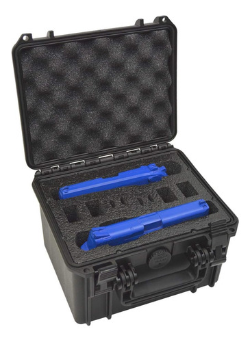 Estuche Para 2 Pistolas Y 6 Cargadores - Impermeable