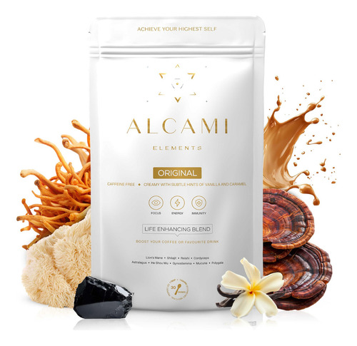 Alcami Elements Polvo De Hongos Y Super-hierbas 180g