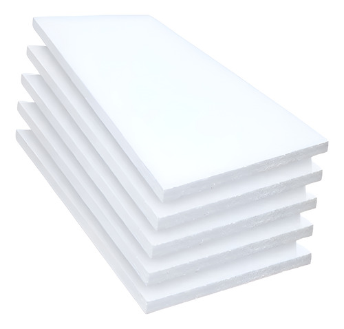 5 Planchas Plumavit 100x50x2 Cm 30kg/m3 - Máxima Densidad
