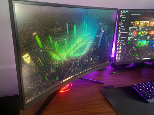 Monitor Asus Rog Curvo 27 Pulgadas 144hz Ips Negro (Usado)