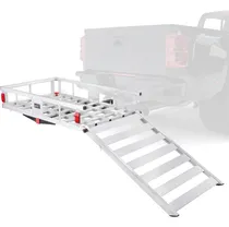 Comprar Transportador De Carga De Enganche De Aluminio Con Rampa