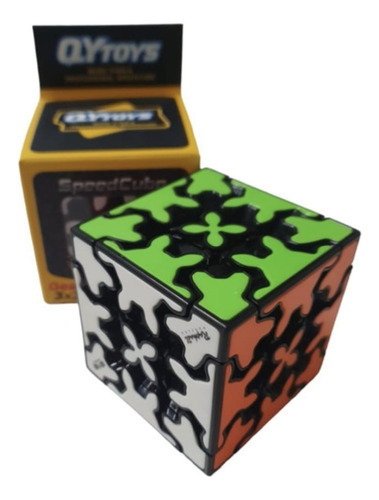 Cubo Magico Rubik 3x3x3 Engranaje Base Negra / Sandwich