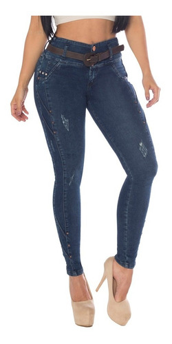 Jeans Colombiano Levanta Cola 14415 Cheviotto