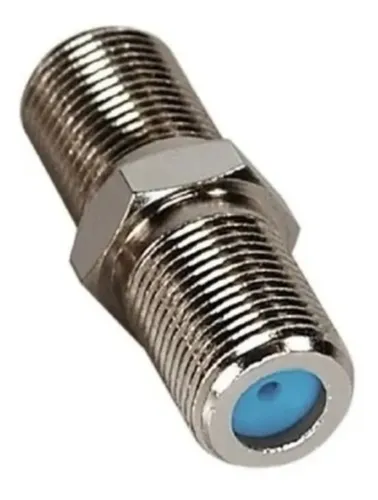 comprar Ficha Adaptador Union Doble Empalme Cupla Cable Coaxial