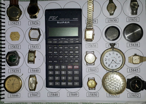 Lote 57 Sucatas Casio E Outros- Máquina Do Tempo