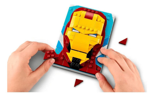 Dibujos De Ladrillo De Lego De Juguete De Iron Man Con 204 P