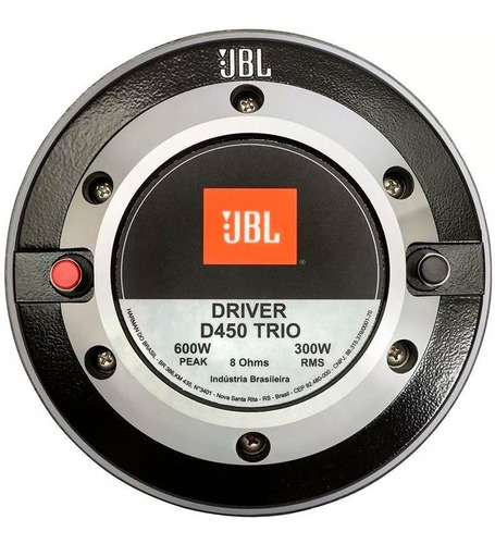 Driver Jbl Selenium D450 Trio 300w Rms Som Automotivo