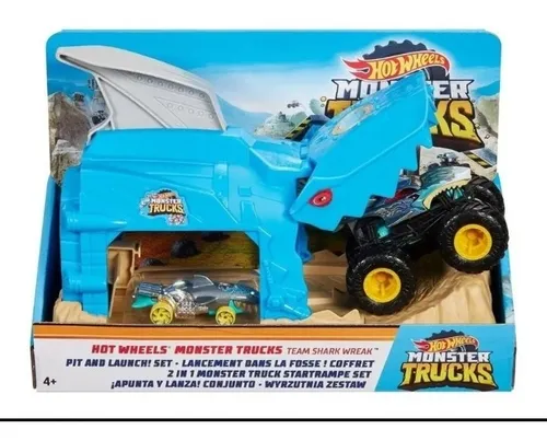 Pista monster truck tiburón sales