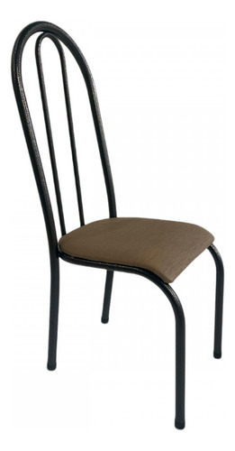 Kit 2 Cadeiras Requinte Preto/bege 11426 - Wj Design