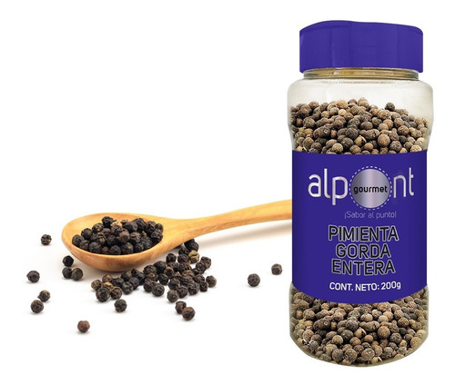 Alpont Pimienta Gorda Entera 200 Gramos 2 Piezas