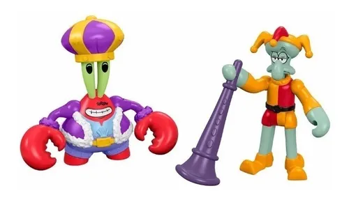 comprar Imaginext - Bob Esponja Lula Molusco E Sr Siriguejo Dtm00 